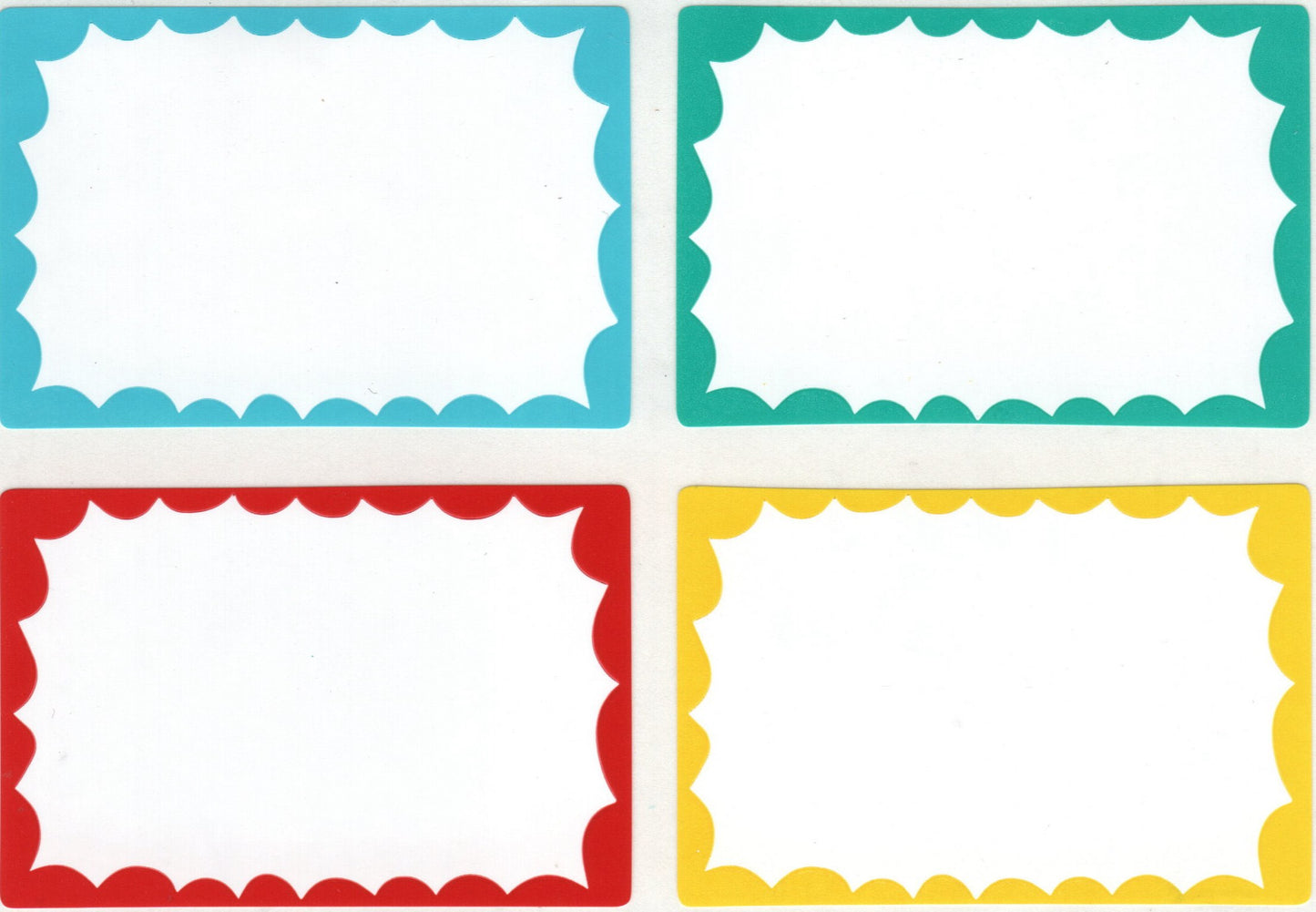 Wavy Mini Egg Shell Stickers