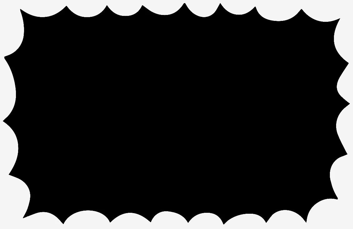 White Wavy Eggshell Stickers – clean graffiti labels for tagging & tags