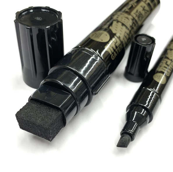 Gaten Muteki Chisel Tip Marker