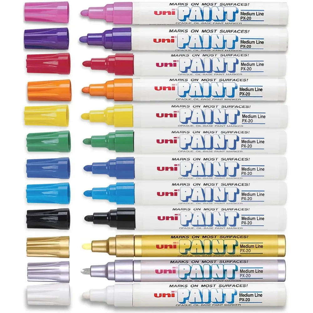 Unipaint PX20 – Permanent graffiti marker for tagging and industrial use