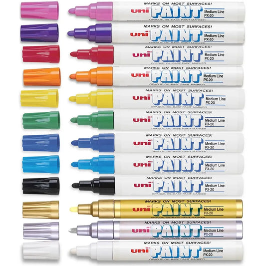 Unipaint PX20 – Permanent graffiti marker for tagging and industrial use